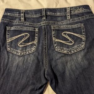 Women's silver jeans boot cut